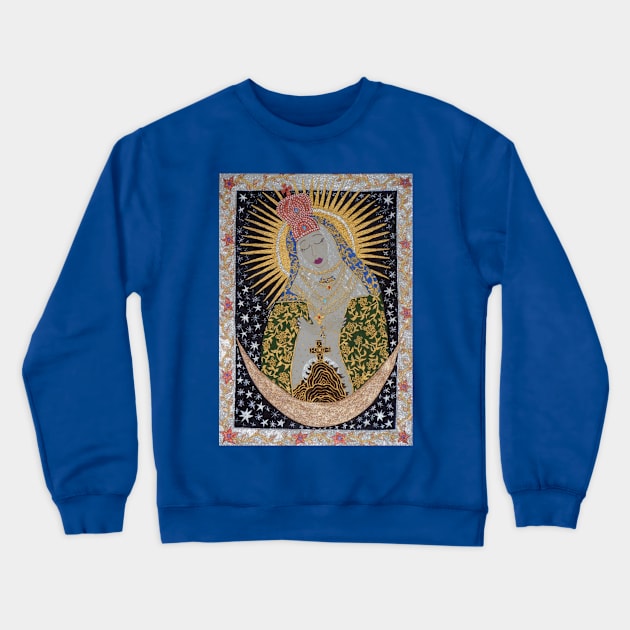 Our Lady of Ostrabrama Crewneck Sweatshirt by DebiCady